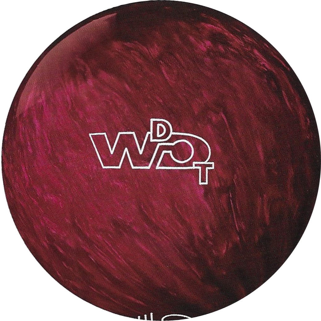 Columbia 300 Red Swirl White Dot Bowling Ball - 123Bowl