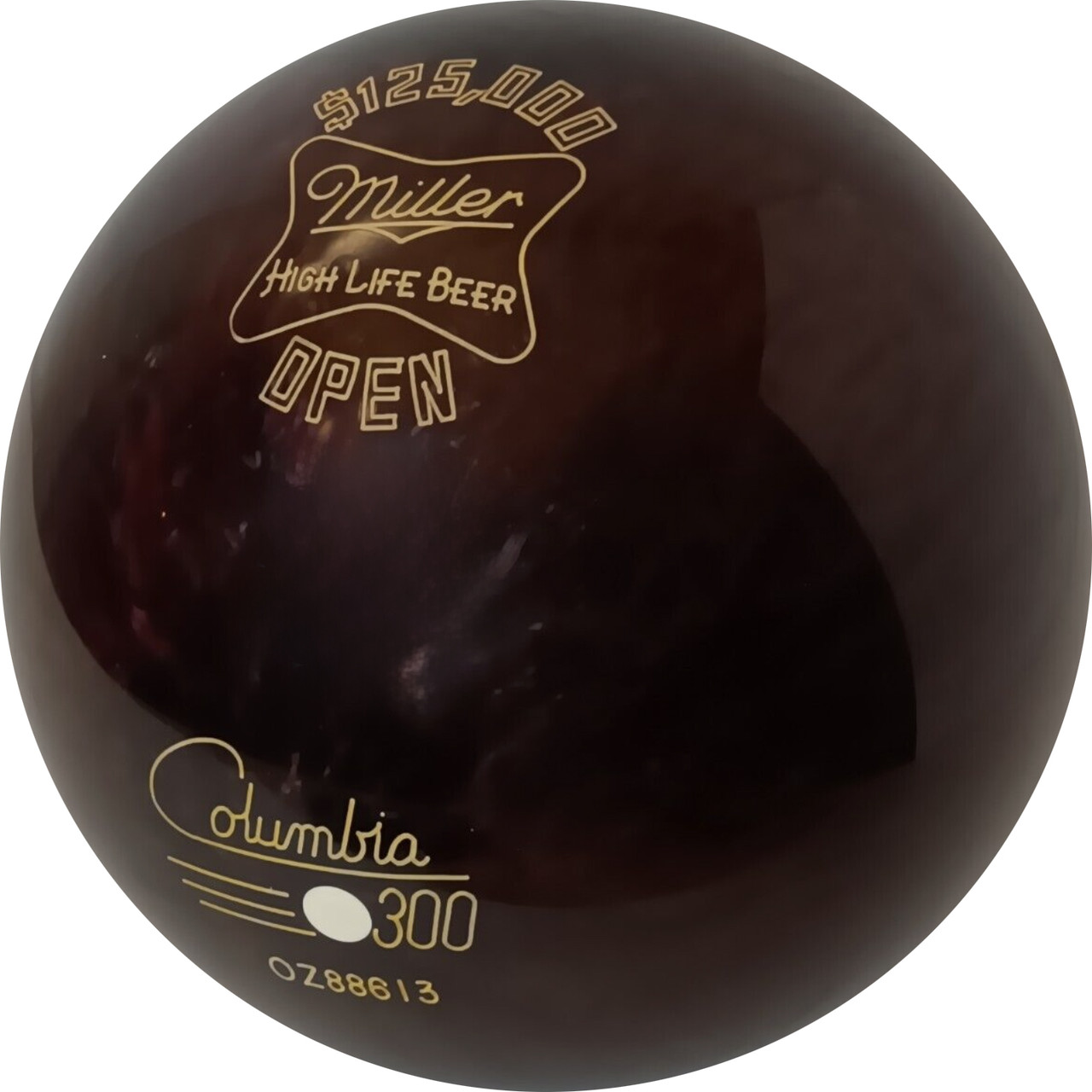 Columbia 300 Miller High LIfe Beer Open Bowling Ball - 123Bowl