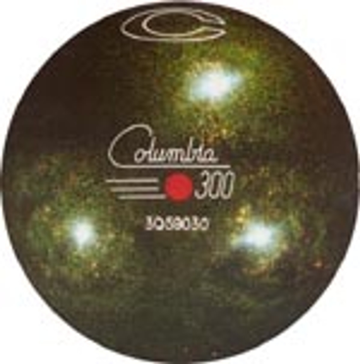 Columbia 300 Red Dot Bowling Ball - Moss Green - 123Bowl