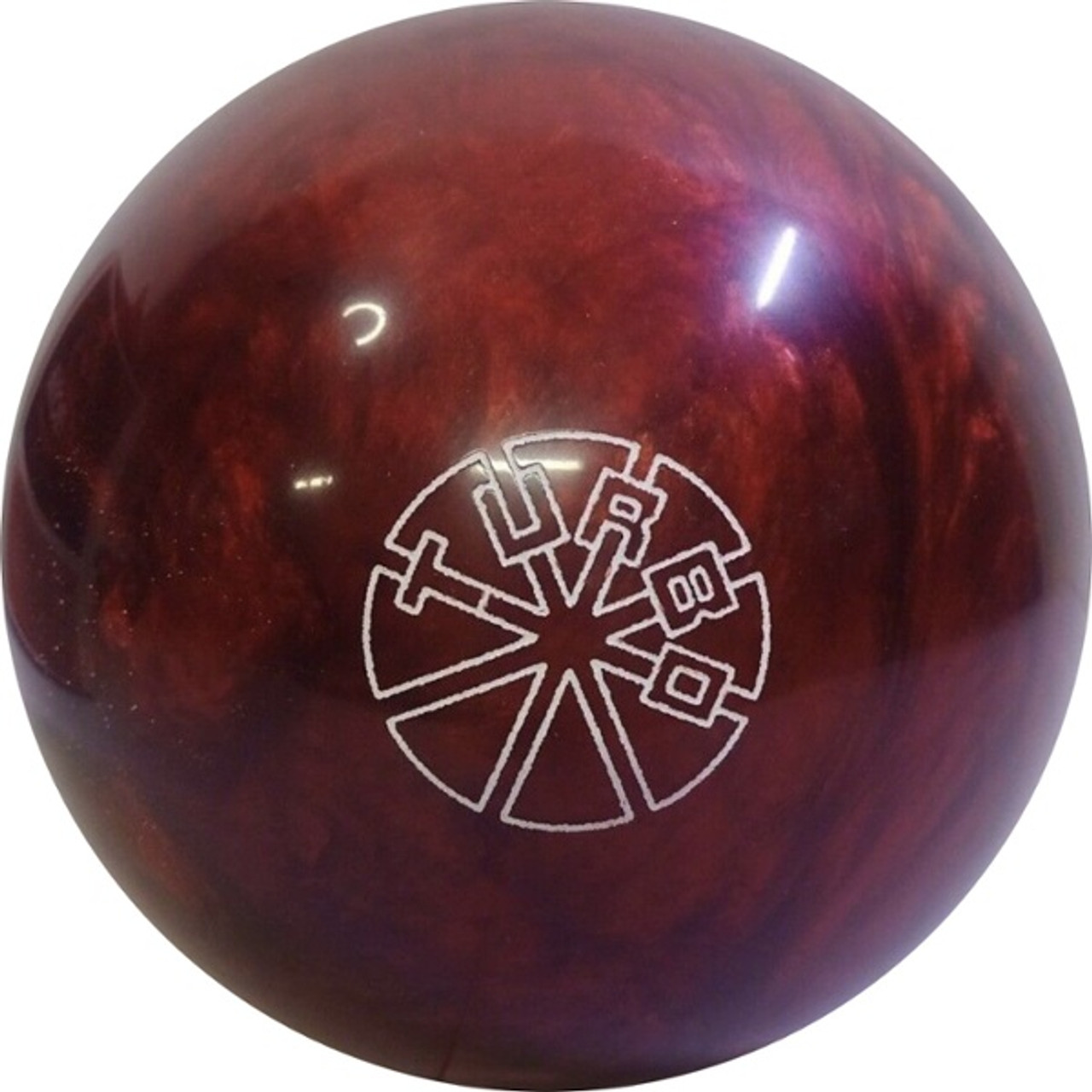 Ebonite Turbo Scarlet Pearl Bowling Ball - 123Bowl