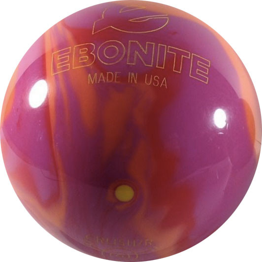 Ebonite Crush/R Red/Orange/Purple Bowling Ball - 123Bowl