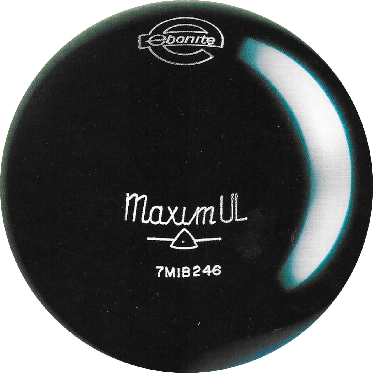 MAXIM Ebonite ボウリングボール Ebonite Maxim Red Sparkle Bowling Ball - 123Bowl