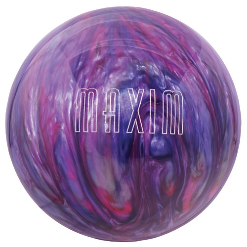 Ebonite Maxim Pink/Purple/Silver Bowling Ball - 123Bowl