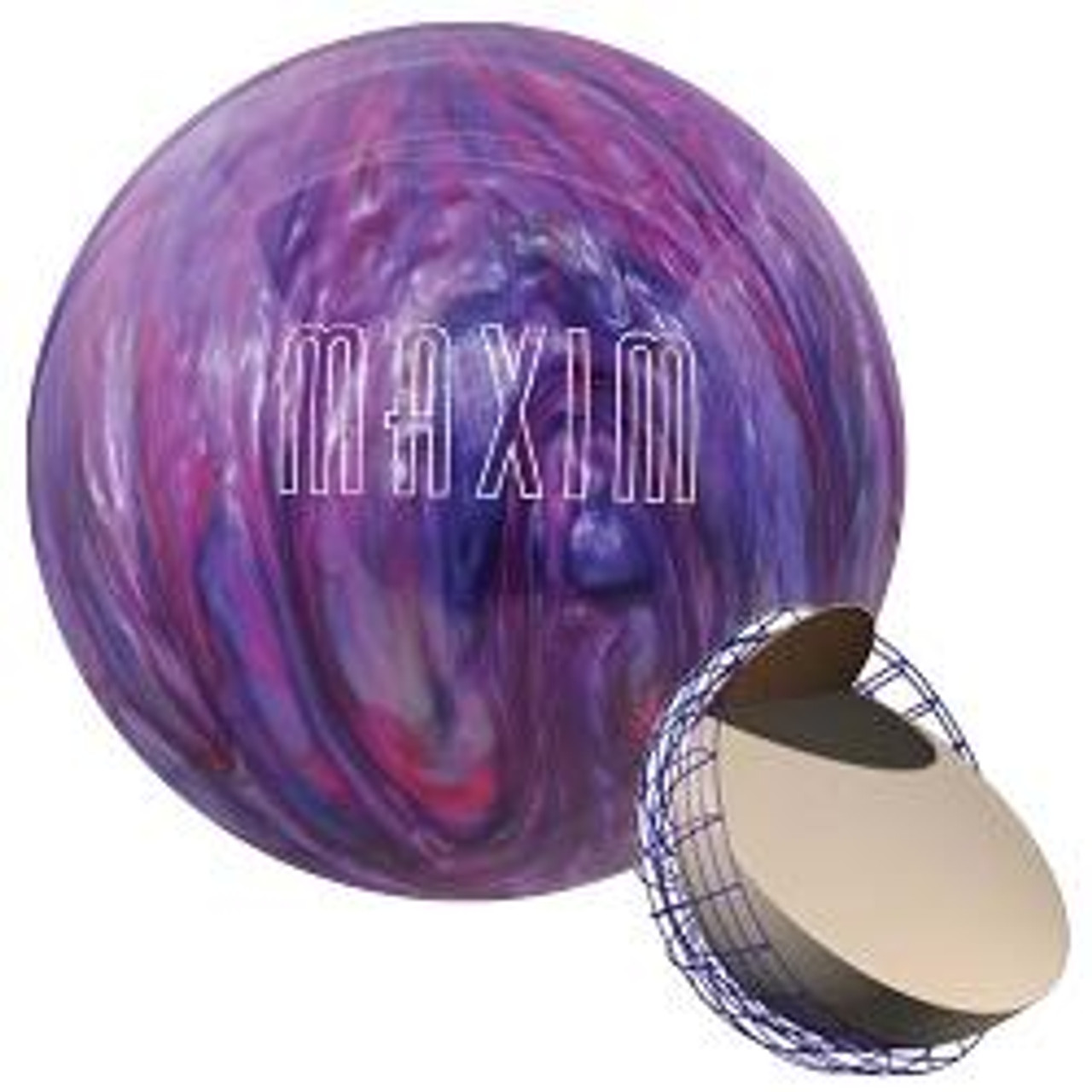 MAXIM Ebonite ボウリングボール MAXIM Ebonite ボウリングボール Ebonite Maxim Green White