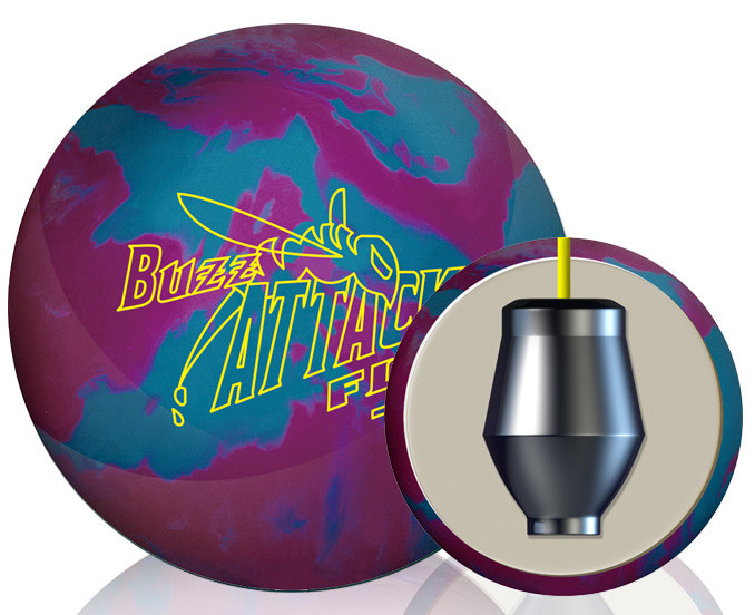 Lane Masters Buzz Attack Flip Limited Edition Bowling Ball - 123Bowl