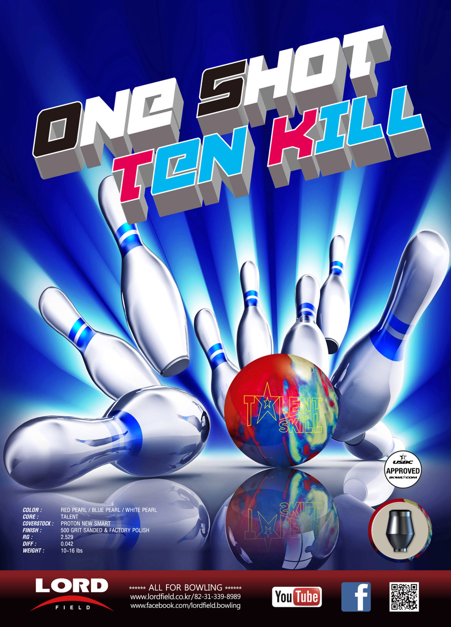 Lord Field Talent Skill Bowling Ball 123Bowl