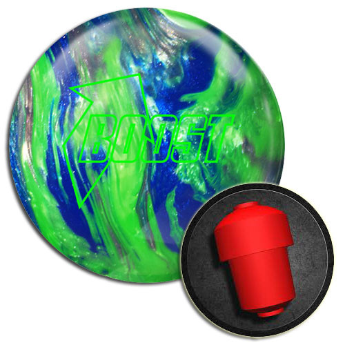 900 Global Boost - Green/Silver/Blue Pearl Bowling Ball - 123Bowl