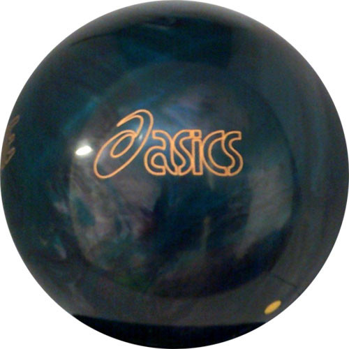 Asics Teal/Silver Genie Bowling Ball - 123Bowl