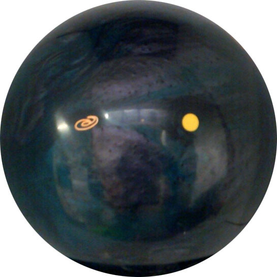 Asics Teal/Silver Genie Bowling Ball - 123Bowl