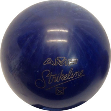 AMF Strikeline Blue Pearl Bowling Ball 123Bowl