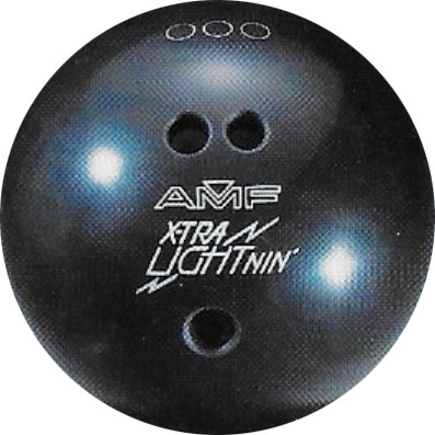 AMF Charcoal X-Tra Lightnin Bowling Ball - 123Bowl