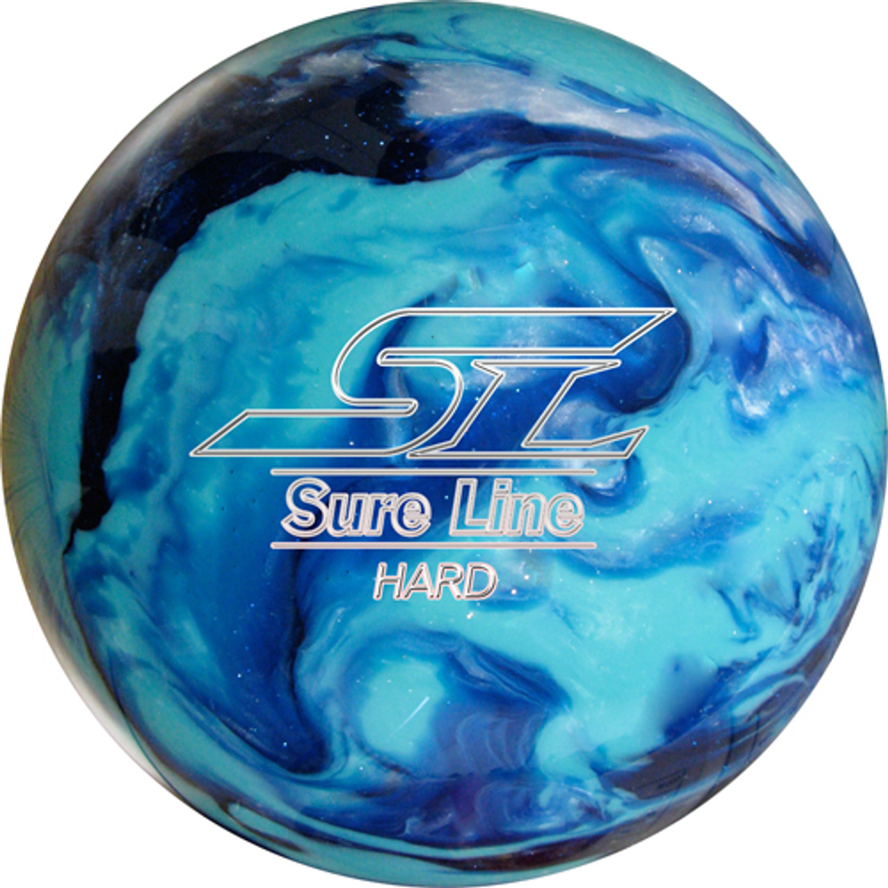 ABS Sure Line HARD 14ポンド (色)ブルーパール ABS Sure Line Hard Bowling Ball - 123Bowl