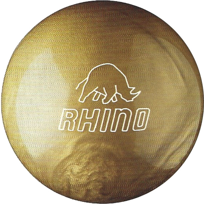 Brunswick Rhino Maize Plastic Bowling Ball 123Bowl