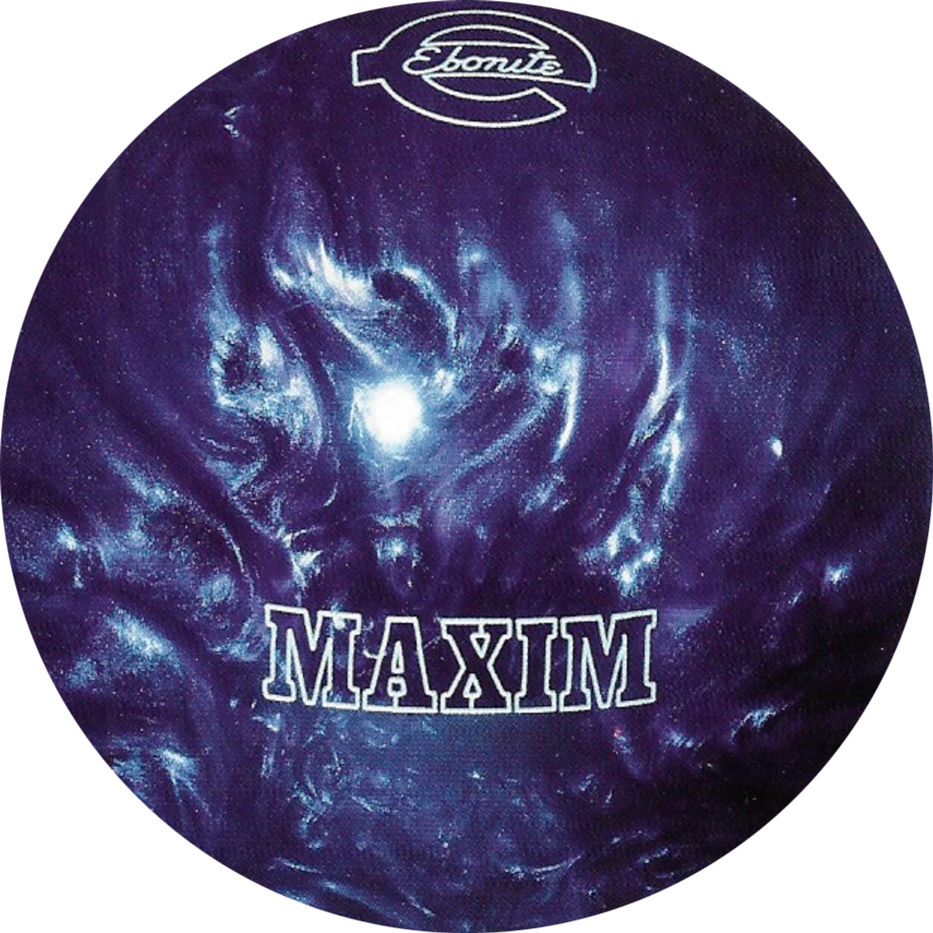 Ebonite Royal Blue Maxim Bowling Ball 123Bowl