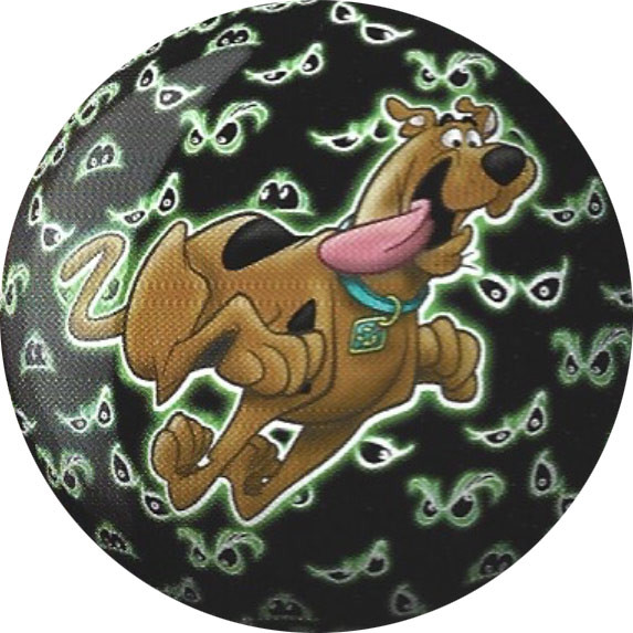 Brunswick Scooby Doo Cosmic Eyes VizABall Bowling Ball 123Bowl