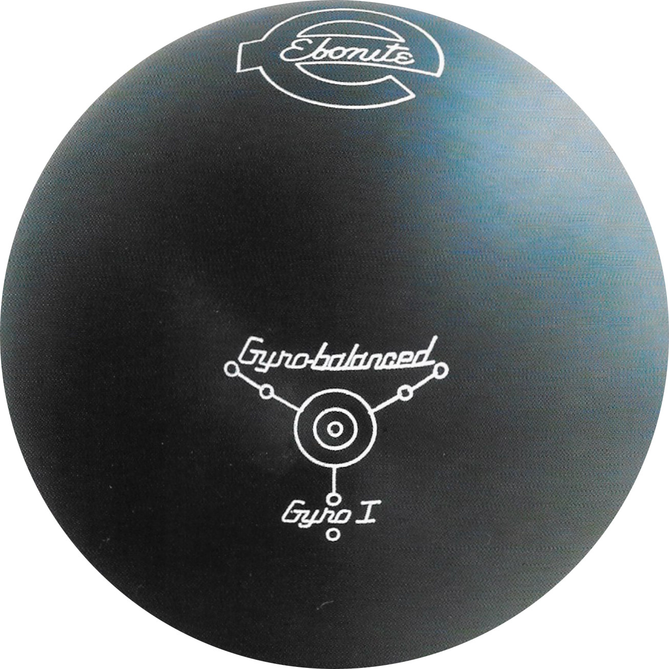 Ebonite Gyro I Blue Gray Bowling Ball 123Bowl