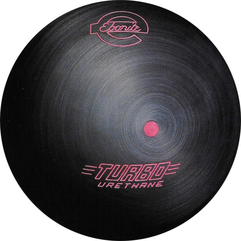 Ebonite Turbo Black Bowling Ball 123Bowl