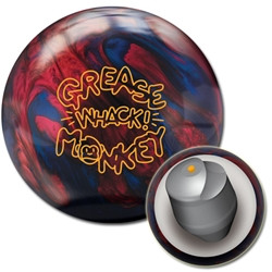 Radical Grease Monkey Whack Bowling Ball with Core Design