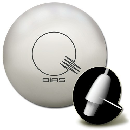 Brunswick White Quantum Bias Bowling Ball - 123Bowl