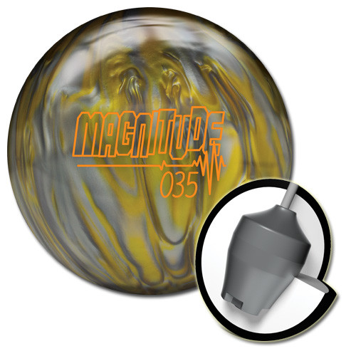 Brunswick Magnitude 035 Pearl Bowling Ball with Core Design