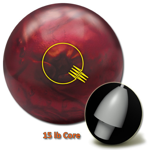 Brunswick Quantum Fire Pearl Bowling Ball (2016) - 123Bowl