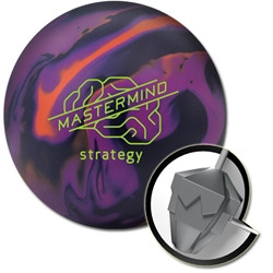 Brunswick Mastermind Strategy Bowling Ball with Core Design