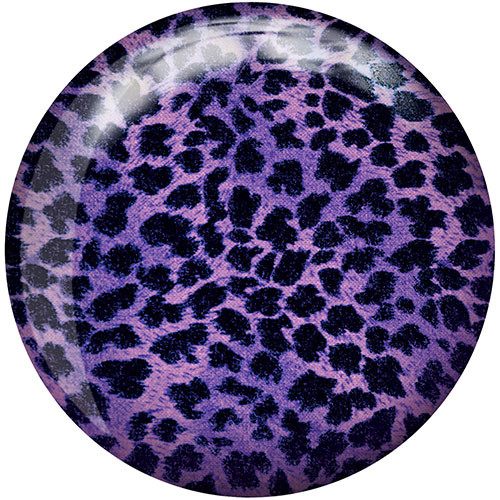 Brunswick Viz-A-Ball Purple Cheetah Bowling Ball