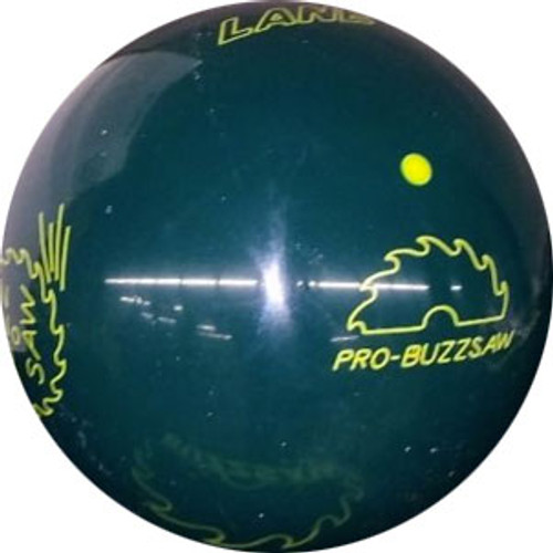 Lane #1 Green Pro-Buzzsaw Bowling Ball