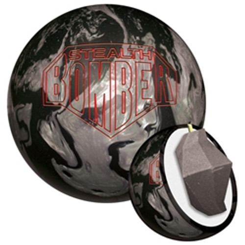 Lane #1 Stealth Bomber Bowling Ball with Core Design