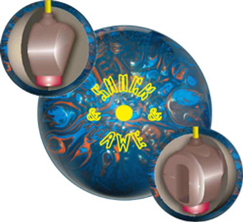MoRich Shock and Awe Bowling Ball with Core Design