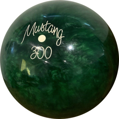 Mustang 300 Green Bowling Ball - 123Bowl