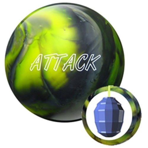 Elite Attack Bowling Ball with Core Design