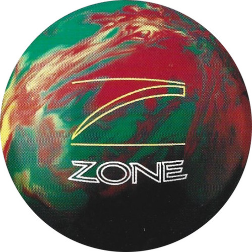 Brunswick Blue Green Red Target Zone Bowling Ball - 123Bowl
