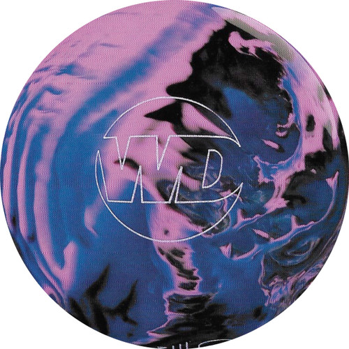 Columbia 300 White Dot Fuchsia Blue Black Bowling Ball