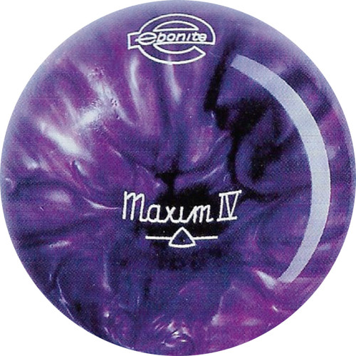 Ebonite Maxim IV Strawberry Silver Bowling Ball - 123Bowl