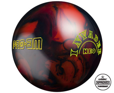 ボウリングボール INVADER NEO PRO-AM ABS15p3oz ABS Pro-Am Invader Neo Bowling Ball - 123Bowl