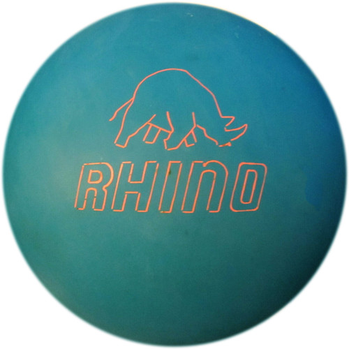 Trustcorp 1988 PBA National Championship - Brunswick Urethane Blue Rhino Bowling Ball - Rhino Logo