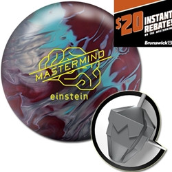 Brunswick Mastermind Einstein Bowling Ball with Core Design