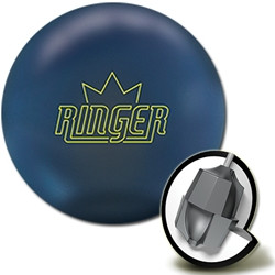 Brunswick Karma Solid Blue / Black Bowling Ball - 123Bowl