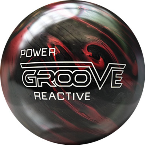 Brunswick Power Groove Pink Pearl/Black Bowling Ball