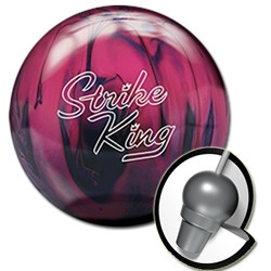 Brunswick Karma Purple / Pink Pearl Bowling Ball - 123Bowl