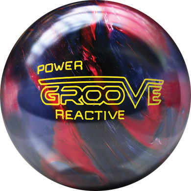 Brunswick Power Groove Blue/Red Pearl Bowling Ball - 123Bowl