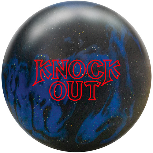 Brunswick Knockout Black Blue Bowling Ball