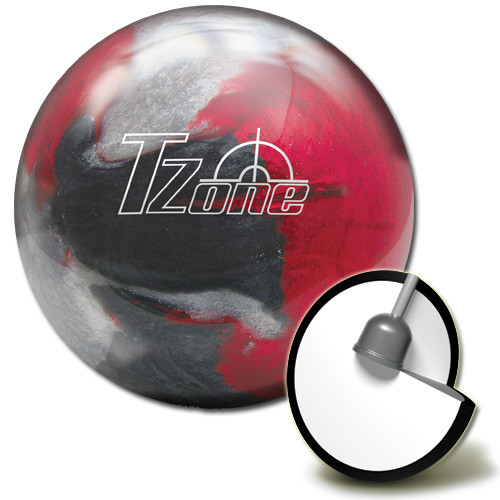 Brunswick Target Zone Scarlet Shadow Bowling Ball - 123Bowl