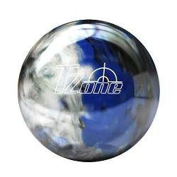 Brunswick Target Zone Indigo Swirl Bowling Ball with Core Design