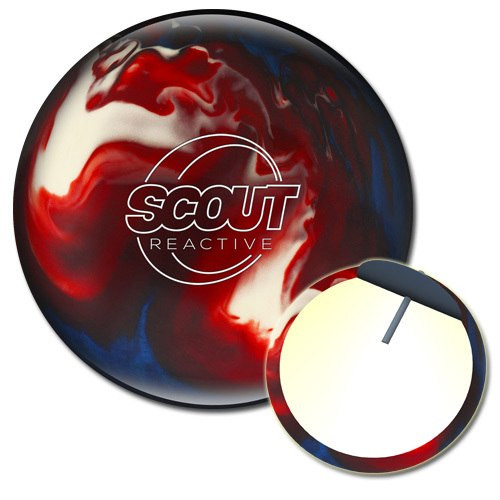 Columbia 300 Scout Raspberry/Blue Bowling Ball - 123Bowl