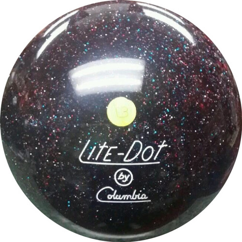 Columbia 300 Hot Pink Lite-Dot Bowling Ball - 123Bowl