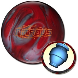 Columbia 300 Nitrous Black/Blue/Bronze Bowling Ball - 123Bowl