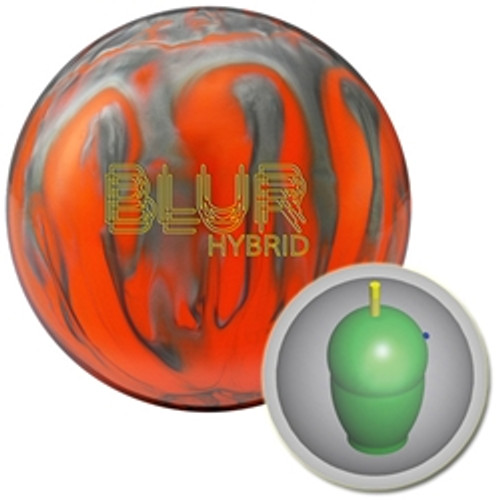 Columbia 300 Blur Hybrid Bowling Ball