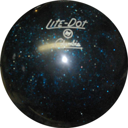 Columbia 300 Red Sparkle Lite-Dot Bowling Ball - 123Bowl